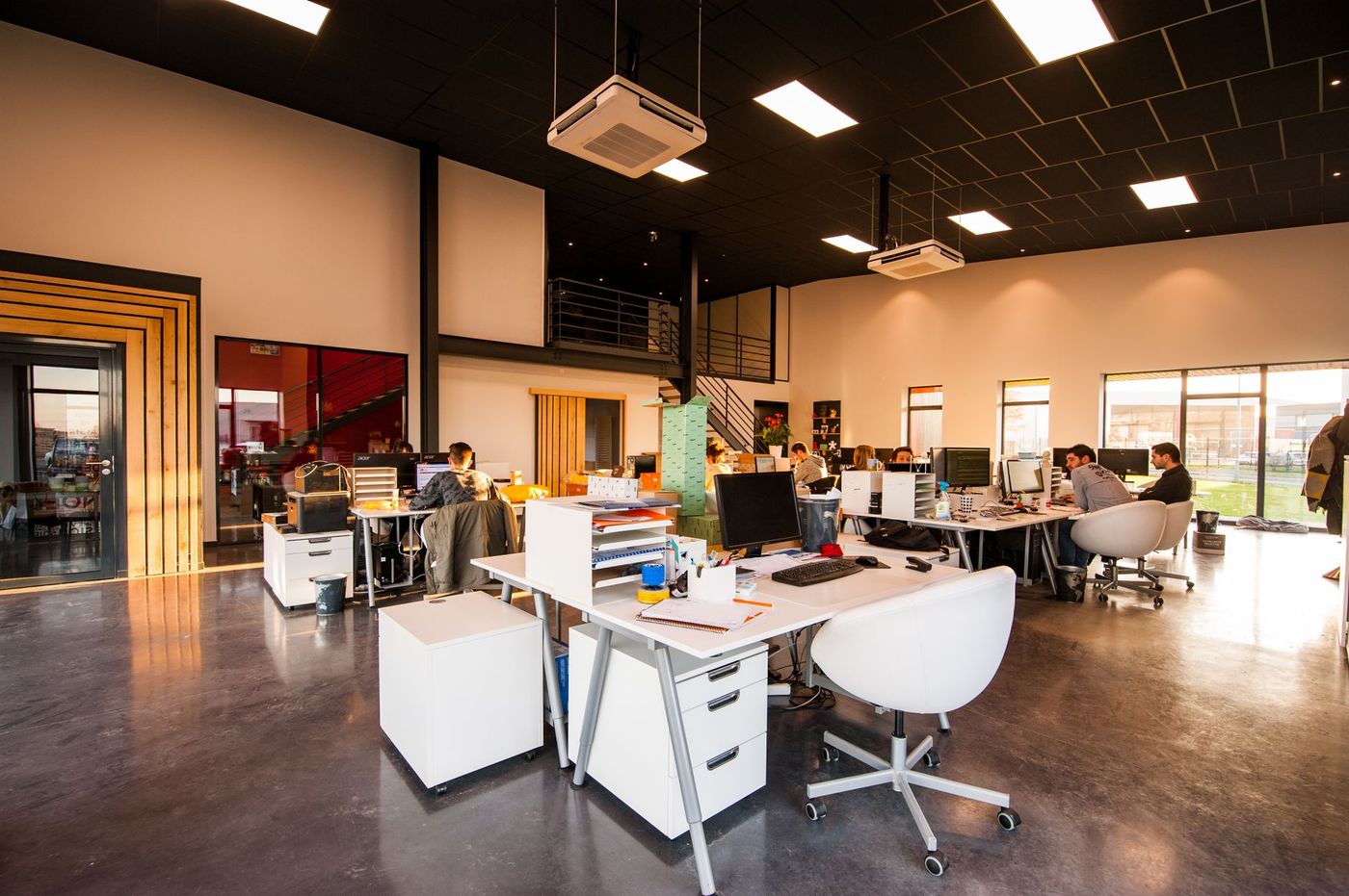 Árbol Communication Group studio interior in Coral Gables